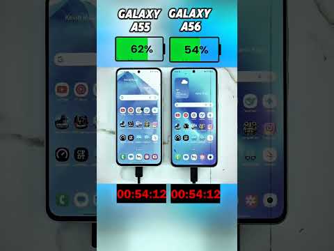 Galaxy A55 vs A56 – Battery Test Showdown! 🔋⚡ Who Wins in 2025?#shorts #viralvideo