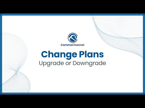 How to Upgrade or Downgrade a Plan