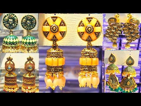 Dhwani Earrings Wholesaler Delhi/Oxidised Earrings Sadar Bazar/Top High Earrings/Imitation Jewellery