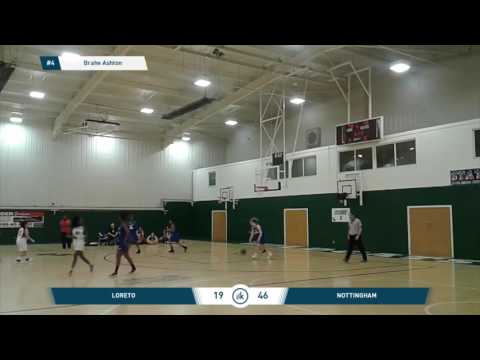 Nottingham Academy vs Loreto - Week 8 - WEABL Highlights