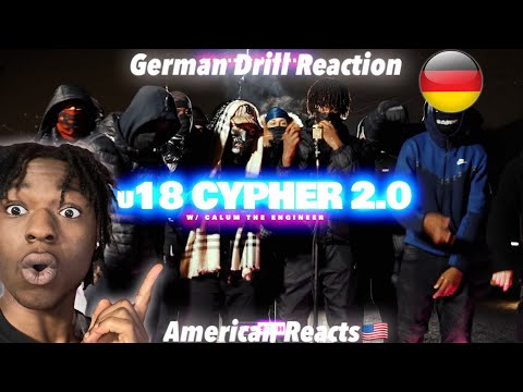 THEY’RE REALLY UNDER 18? American React to German Drill!Stu Sesh - u18 Cypher w/ Calum The Engineer