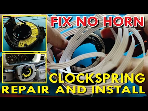 Clockspring Repair and Installation | Fix No Horn Problem