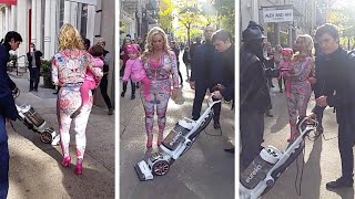 Street Pavement Hoovered For Ice T&#39;s Wife