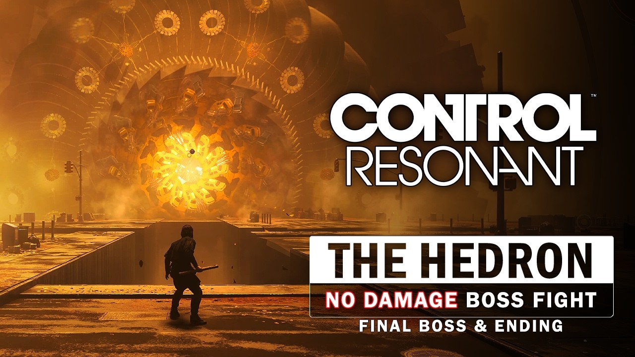 CONTROL Resonant - The Hedron Boss Fight (No Damage) - Final Boss & Ending