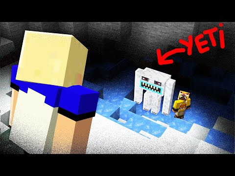EU PASSEI 100 DIAS PROCURANDO O YETI NO MINECRAFT - O Filme