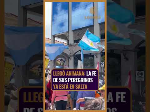 🙌 Llegaron los peregrinos de Animana a las festividades del Señor y Virgen del Milagro en Salta