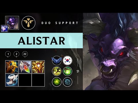 Alistar Support vs Leona - KR Diamond Patch 25.24