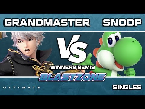 PSG Blastzone: Grandmaster (Robin) vs Sugoi | Snoop (Yoshi) - Winners Semis