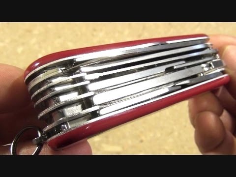 Victorinox Craftsman Swiss Army Knife (Not The Champ, but a Contender!) Video