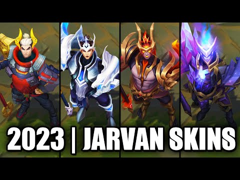 ALL JARVAN SKINS SPOTLIGHT 2023 | League of Legends