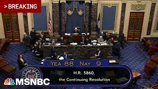 Senate passes stopgap funding bill to keep government open