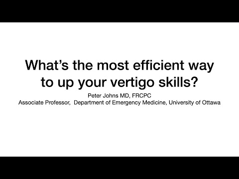 What's the most efficient way to up your vertigo skills?