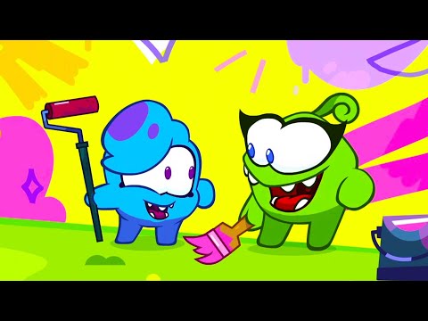 Capa de As Histórias do Om Nom: Novos Vizinhos -  Sem Lágrimas  - Desenhos Animados para Crianças