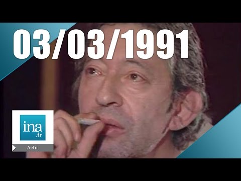 19/20 FR3 du 03 mars 1991 - Serge Gainsbourg est mort | Archive INA