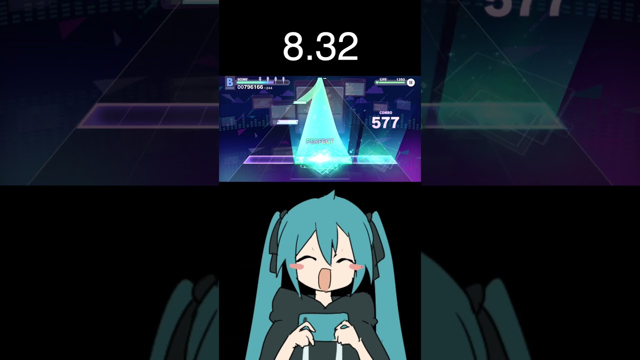 ミクが好き曲でテンションあがってるだけ #プロセカ