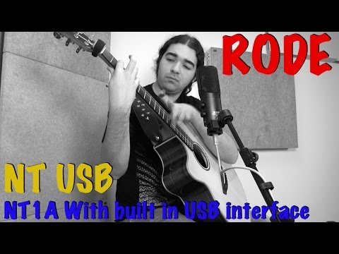 RODE NT USB - The classic RODE NT1A microphone with a built in Mac/PC USB Interface.