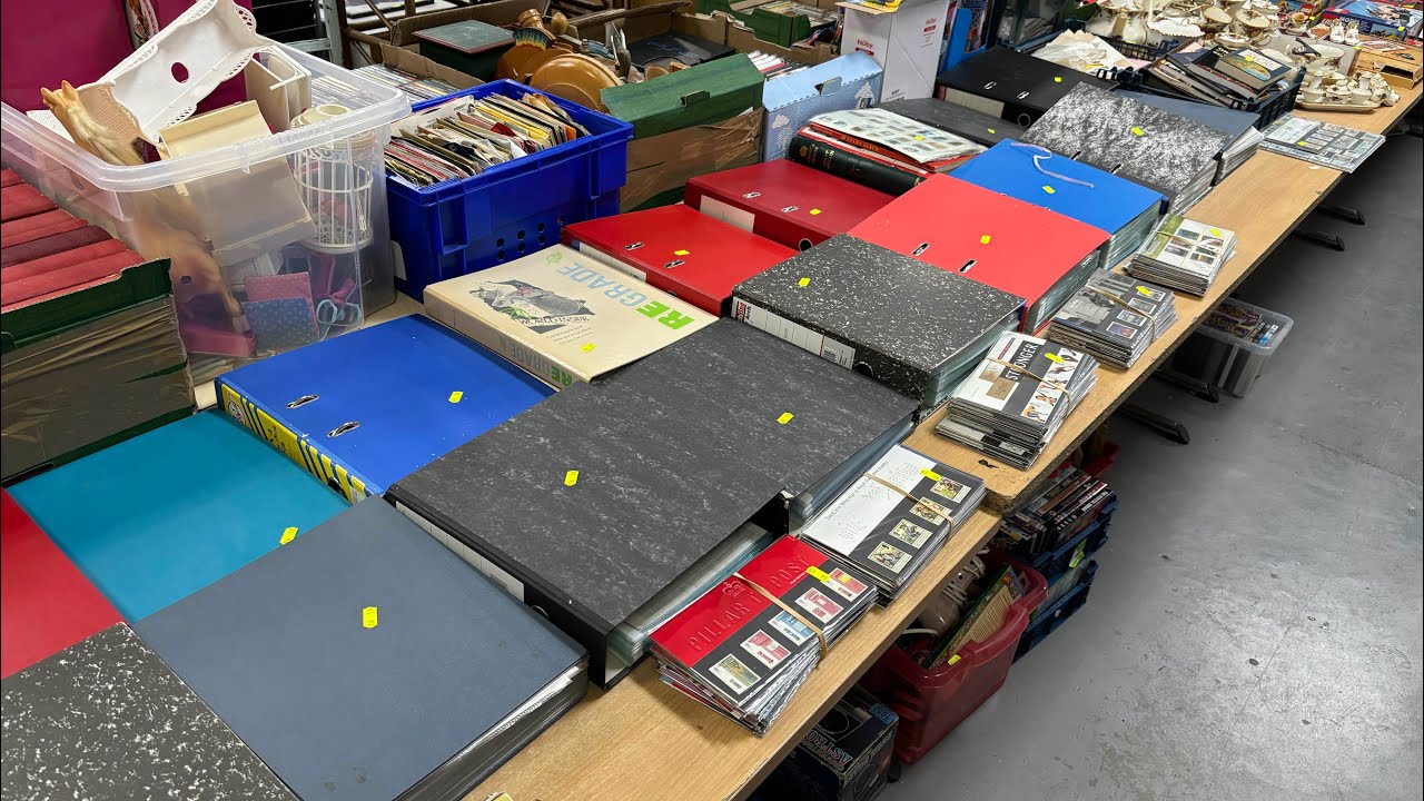 Massive stamp collection in this week at prestige auctions Grimsby