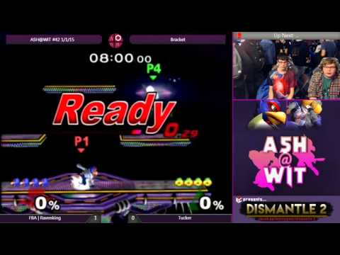 FBA | Ravenking (Falco) vs Tucker (Sheik) - ASH@WIT #42 Melee Bracket