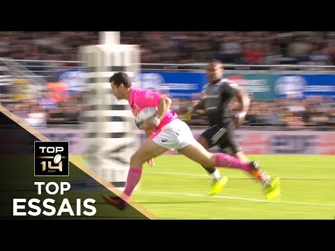 TOP Essais de la J9– TOP 14 – Saison 2017-2018