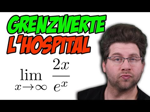 Grenzwerte bestimmen mit L'Hospital - Erklärung und einfaches Beispiel