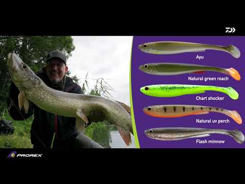 Shad Daiwa Prorex Grandwave Slim Shady Sea 13.5cm Golden Flake