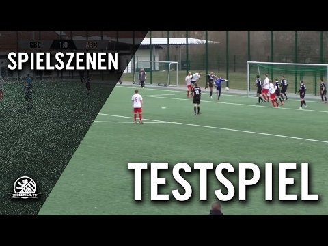 Grünauer BC - Adlershofer BC (Testspiel) - Spielszenen | SPREEKICK.TV