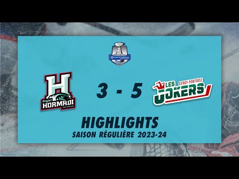 Anglet Hormadi 3-5 Jokers de Cergy-Pontoise - Highlights - Synerglace Ligue Magnus 2023/24