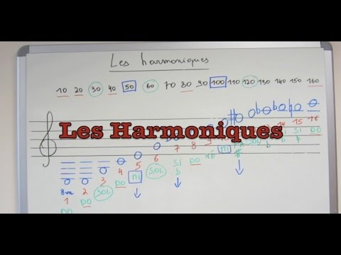 Jean-Claude Welche - Cours de cor des Alpes - les Harmoniques - Tutoriel