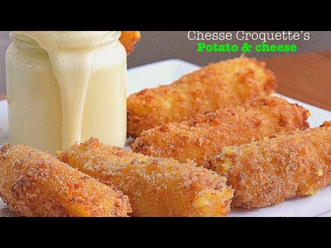 Potato Cheese Croquettes - quick & simple