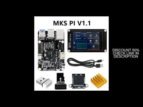 Makerbase MKS PI Board with Quad-core 64bits SOC Onboard Runs Klipper & KlipperScreen for Voron VS R