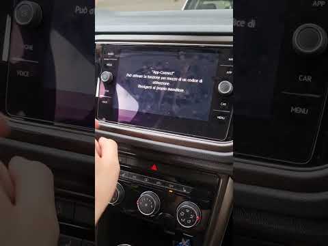 Attivazione App Connect e Comandi Vocali per VW #volkswagen #vw #short #golf #vwgolfr #appconnect