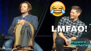 Jensen Can&#39;t Stop Laughing! At Jared&#39;s German Speaking Fail