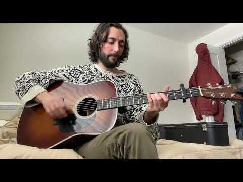 Hand Me Down My Walking Cane- Bluegrass guitar flatpicking