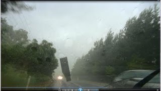 preview picture of video 'Severe storm Orange to Lithgow, NSW 28th November 2012'