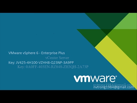 Key VMware vSphere 6.5 , ESXI 6.5