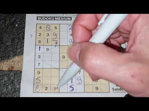 Our Daily Sudoku practice continues. (#2003) Medium Sudoku puzzle. 12-12-2020