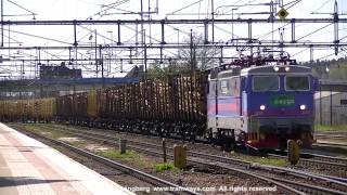 preview picture of video 'Green Cargo Rc2 1131 in Hallsberg, Sweden'