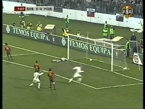 2005 (March 30) Slovakia 1-Portugal 1 (World Cup qualifier).mpg