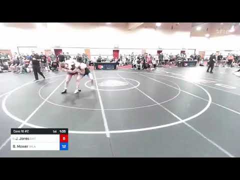 86 Kg Cons 16 #2 - Jake Jones, Grit Mat Club Vs Benjamin Mower, Oklahoma F7a0