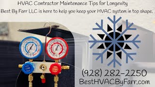 HVAC Contractor Maintenance Tips for Longevity