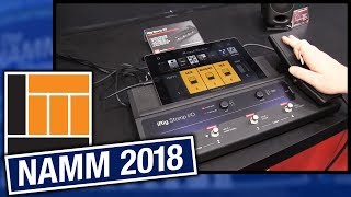 L&M @ NAMM 2018: IK Multimedia iRig Stomp I/O