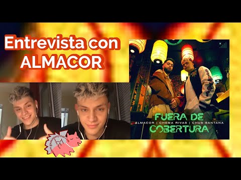 Entrevista con ALMACOR sobre FUERA DE COBERTURA junto a Chema Rivas (prod. Chus Santana ) y más