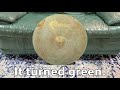 This Cymbal Has Turned Green