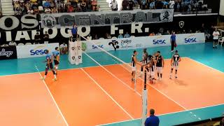 Campeonato Carioca Adulto Masculino de Vôlei 2018 - Botafogo x Sesc RJ ( Final )