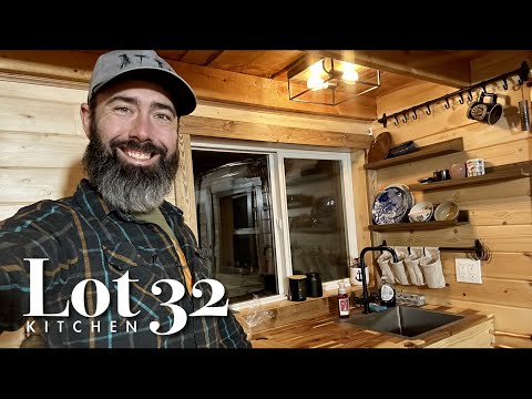 Off Grid Tiny Home with an On Point Kitchen. Lot 32