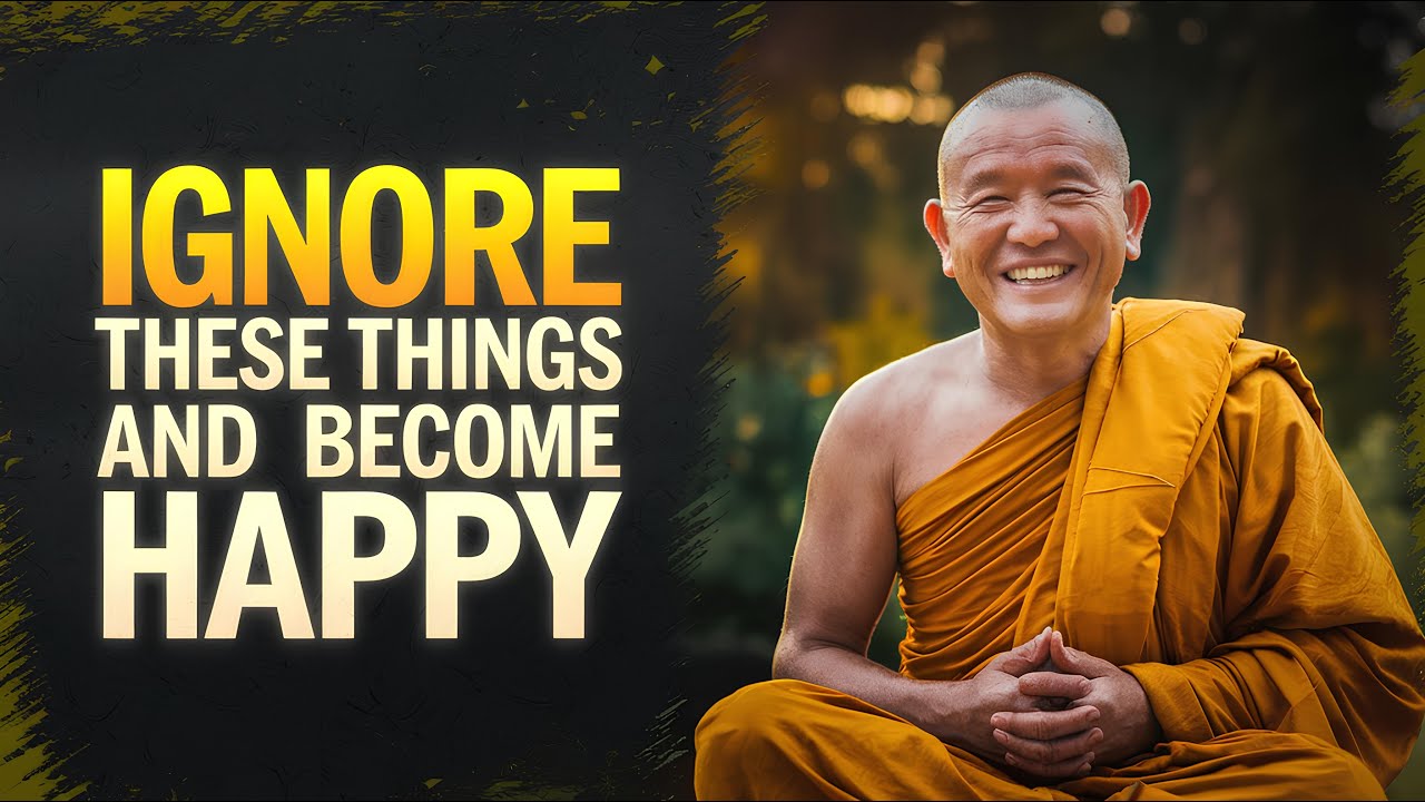 Ignore These Things and Become Happy ❤️😊 | Buddhism | Buddhist Teachings