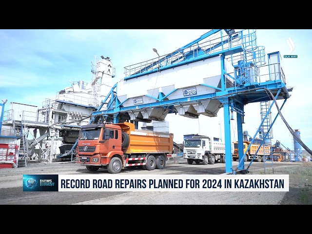 2024 жылы Қазақстанда жол жөндеу жұмыстары рекордтық көрсеткішке жетті