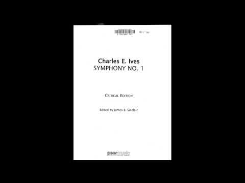 Charles Ives - Symphony No. 1 [Score]