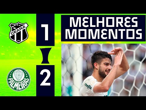 VERDÃO NAS CABEÇAS | CEARÁ 1 x 2 PALMEIRAS | MELHORES MOMENTOS | 20ª RODADA | BRASILEIRÃO 2022