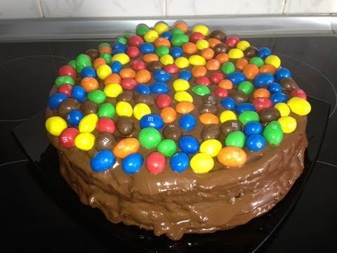 Tarta de M&M